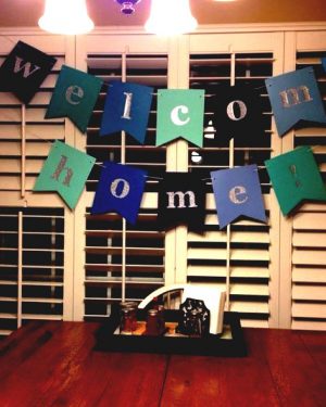 Welcome Home Party Decorations